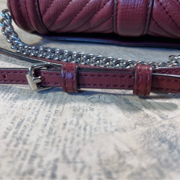 Rebecca Minkoff Chevron Quilted Small Love Crossbody - Picture 10 of 14